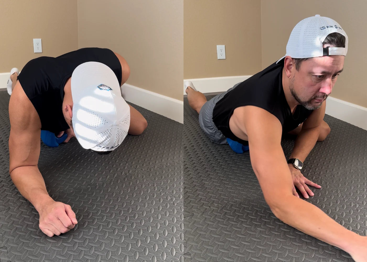 Bryan demonstrating Core Nexus dual-tip psoas and iliacus release tool