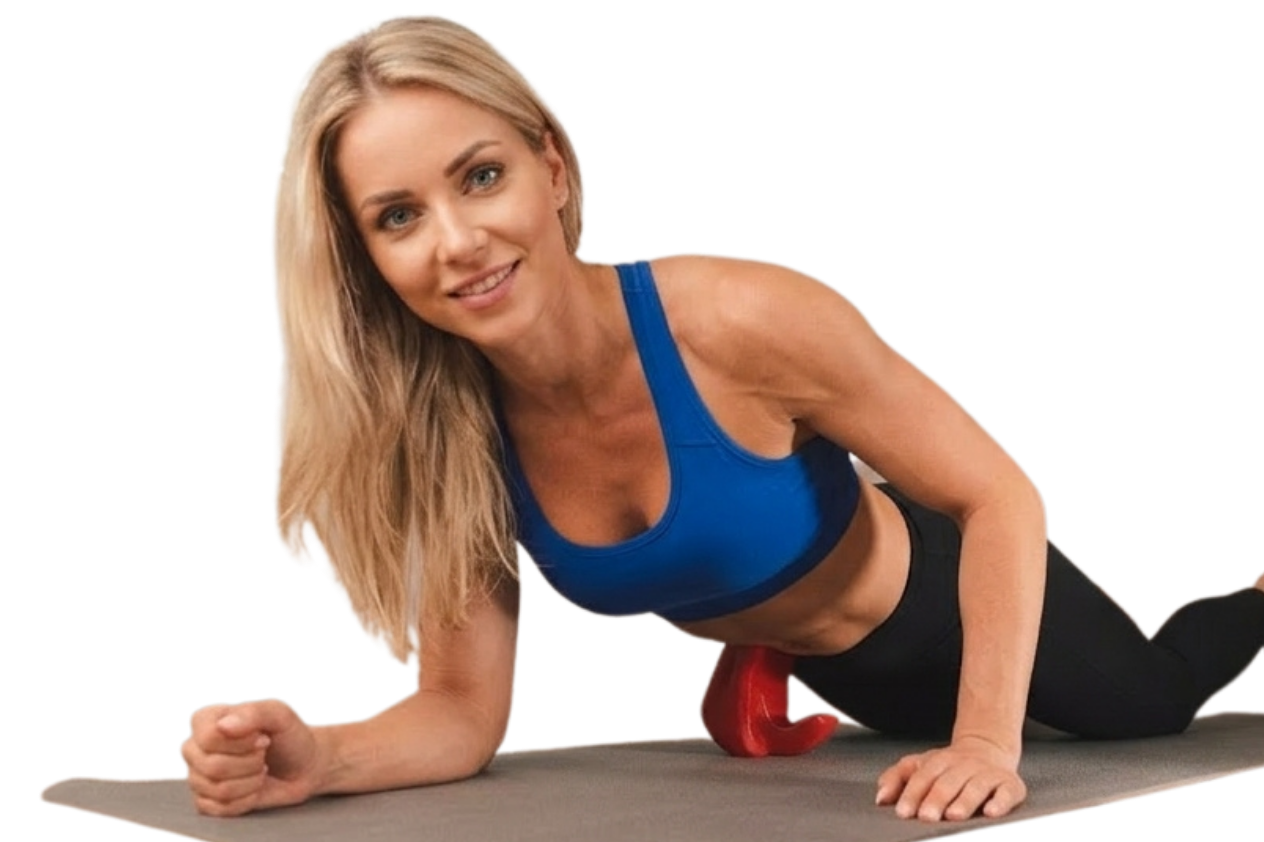 Core Nexus dual-tip psoas and iliacus release tool — the only tool with two muscle-specific tips for complete hip flexor release